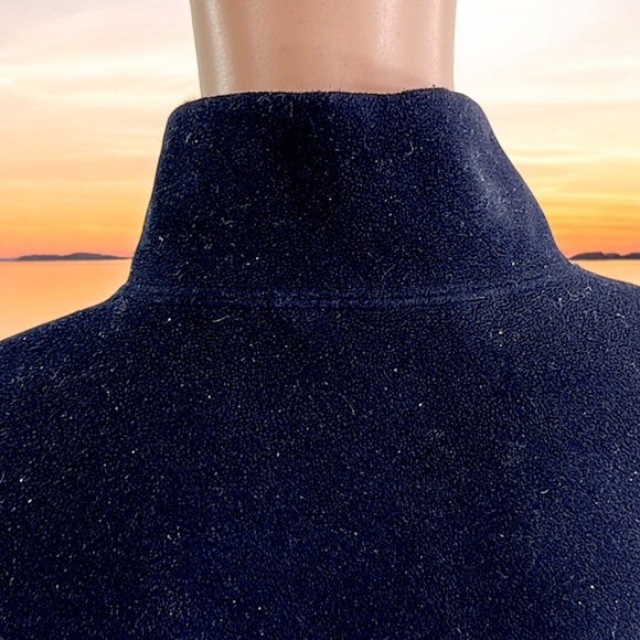 Eddie Bauer Women's Black Quater Zip MicroFleece Pullover - Picture 11 of 16